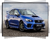 Niebieskie, Subaru Impreza WRX STI, Przód