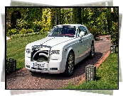 Biały, Rolls-Royce Phantom, Przód