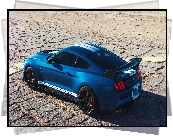 Niebieski, Ford Mustang Shelby, GT500