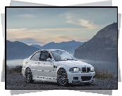 Białe, BMW M3 E46, Coupe, IV generacja