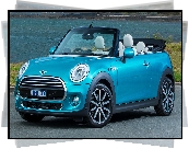 Niebieski, Mini Cooper, Kabriolet
