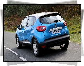 Niebieski, Renault Captur, Tył