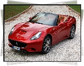 Czerwone, Ferrari California, Kabriolet