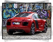 Audi R8, Coupe, Tył