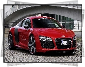 Czerwone, Audi R8, Coupe