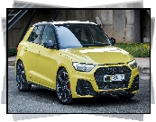 Żółte, Audi A1 Citycarver, Przód