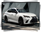 Biały, Lexus ES F Sport