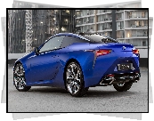 Niebieski, Lexus LC 500 Morphic Blue