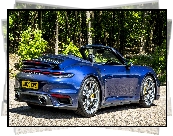 Porsche 911 Turbo S, Kabriolet, Tył