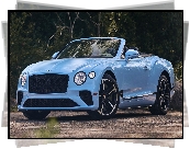 Niebieski, Bentley Continental GT Cabrio