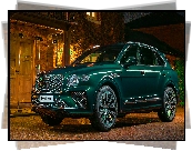 Zielony, Bentley Bentayga Mulliner