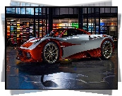 Pagani Huayra Lampo, Biało-czerwone, Bok