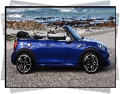 Granatowy, Mini Cooper S, Kabriolet