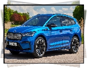 Niebieska, Skoda Enyaq iV Sportline