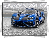 Ford GT, Le Mansory, Niebiesko-czarny, 2021
