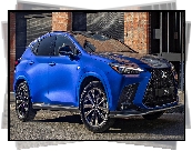 Lexus NX F Sport, Niebieski