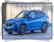 BMW X1 M Sport, Niebieskie