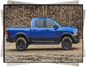 Dodge Ram 1500 Rebel, Blue Streak Crew Cab