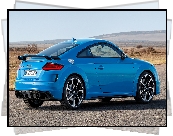 Audi TT RS Coupe, Niebieskie, Bok