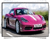 Różowe, Porsche 718 Cayman, Style Edition, 2023