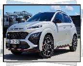 Biały, Hyundai Kona, N