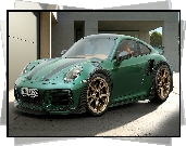 Zielone, Porsche 911 Turbo, Techart GTstreet R Touring