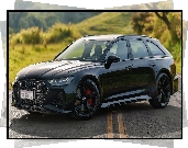 Czarne, Audi RS 6, Avant