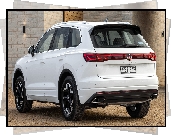 Biały, Volkswagen Touareg