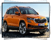 Pomarańczowa, Skoda Karoq