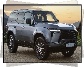 Lexus GX, Bok, Przód