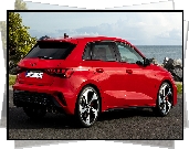 Audi S3, Sportback, Czerwone