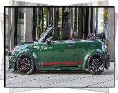 Zielony, Mini Cooper, S, Cabrio, Bok
